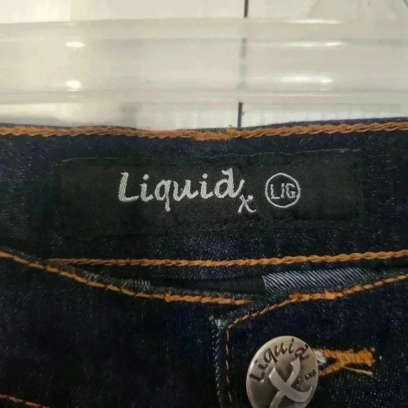 Liquid X Women's *NWOT Jeggings in Navy Blue Size Large - Picture 5 of 8